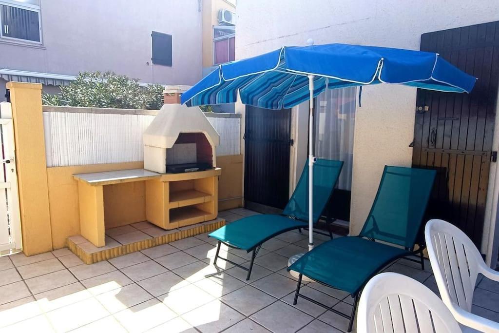 2Min A Pied De La Plage Grande Terrasse Le Barcarès Exteriér fotografie